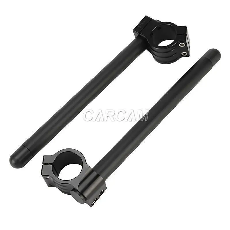 Motorcycle 37mm Fork Clip On Handle Bar For Kawasaki EX500 1994 2002 SUZUKI GS500 ALL Honda