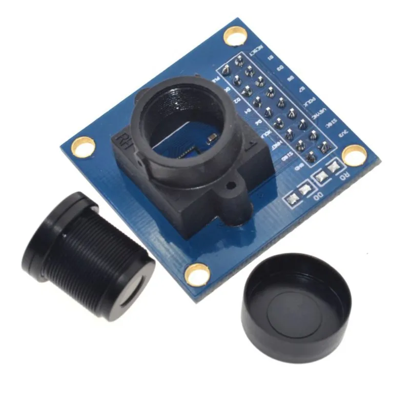 Buy OV7670 camera module Bus Control Accessories Supports VGA CIF auto exposure control display active size 640X480 For Arduino