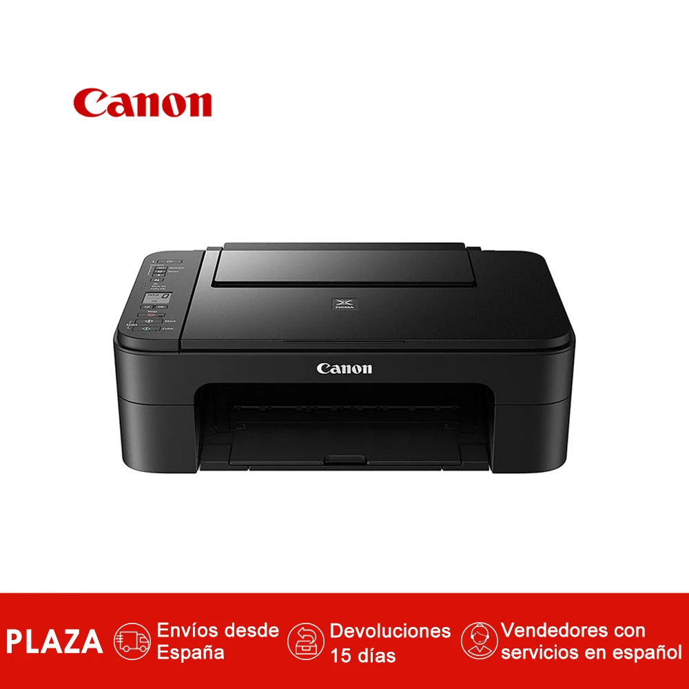 

Canon Pixma TS3150 - Impresora 3 en 1 (Imprime, escanea y Copia, WiFi, 4800 x 1200 DPI, Canon Print, Pixma Cloud Link, A4) Negro