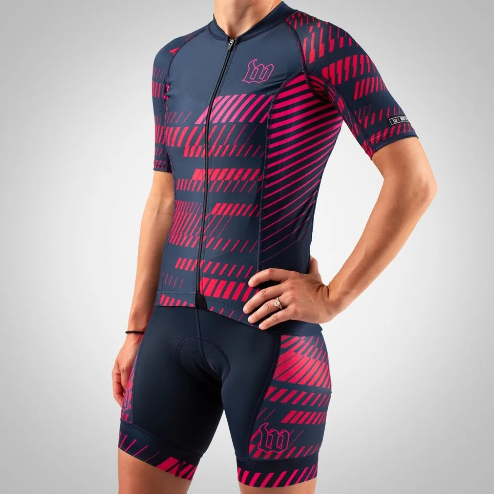 

2019 wattie ink women summer bicicletas mountain bike clothing cycling jersey set running suit walking quick dry sports wear