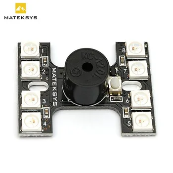 

Original Matek LED Tail light WS2512B w/ Loud Buzzer Dual Modes for RC Multirotor Quadcopter DIY Tool Spare Part