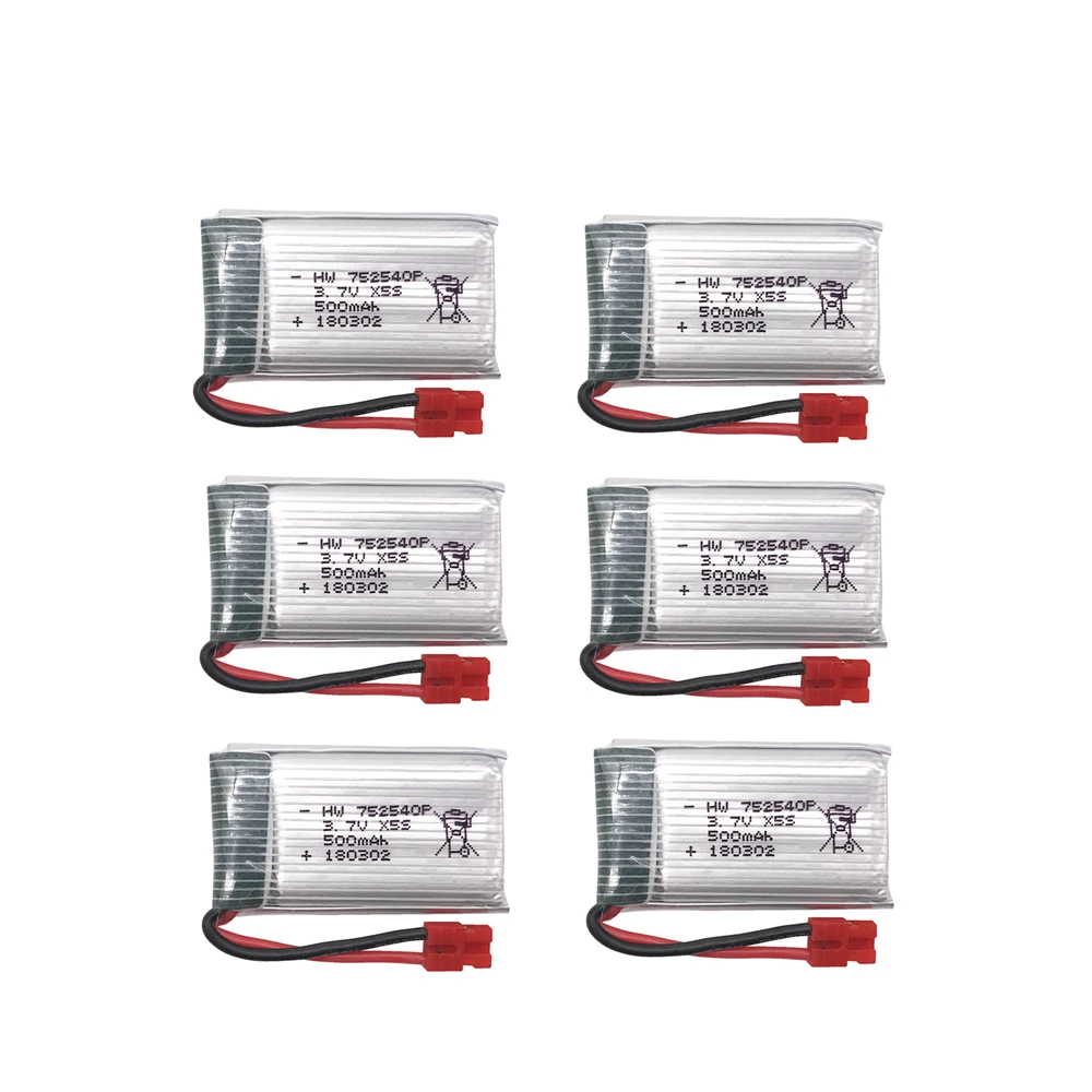 

3.7V 500mAh Battery for Syma X5HW X5HC X5UW RC Quadcopter Drone Spare Part Lipo Battery For Syma X5HW X5HC X5UW Battery