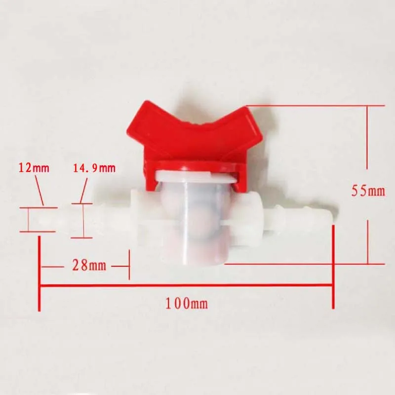Силиконовая трубка сифон кран клапан переключатель пагода головка передачи пищевого класса пластиковый клапан руководство винный ликер пиво Homebrew 12 мм