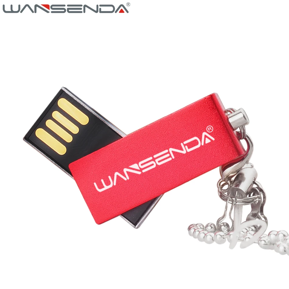 WANSENDA цветной водонепроницаемый USB флеш накопитель 32 Гб 16 флешка 2 0 64 128 ГБ Флешка с