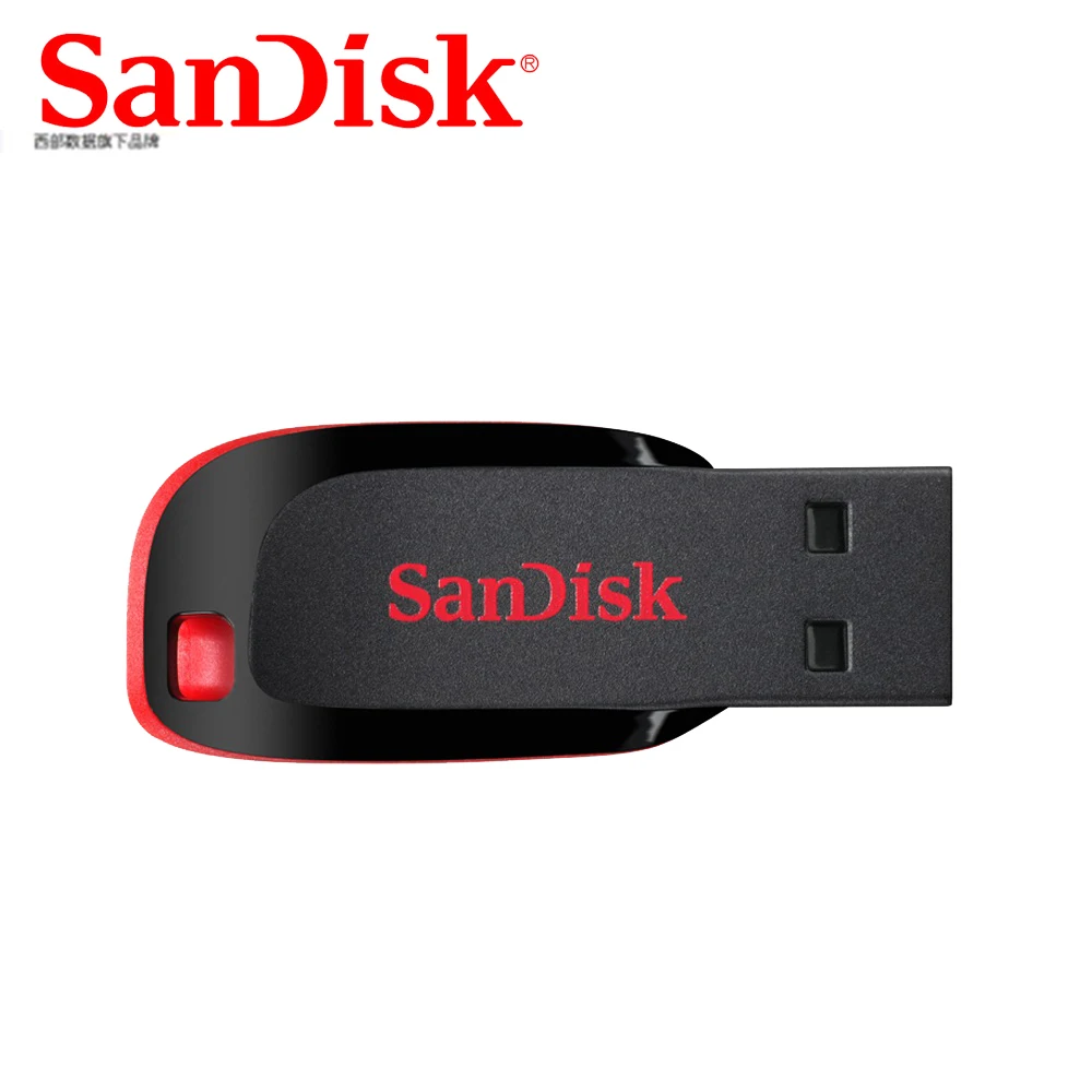 Sandisk USB 2 0 флэш накопитель Флешка 32 Гб 64 128 ГБ 16 8 мини флеш устройство для хранения U