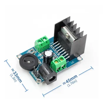 

HIFI Audio Board Two Channel TDA7266 Operational Audio Amplifier Module Chips 7W+7W Dual Channel 4-8 ohm 5-15W