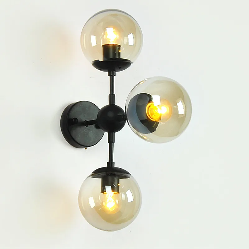 glass wall lights contemporary