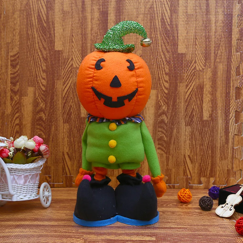 

Creative cartoon witch doll funny Halloween plush toy gift for kids