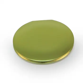 

Light Green Round Cosmetic Mirror Double Sides Compact Mirror Portable Folded Mirror with Magnet Core Switch 20 pieces/lot