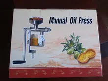 Free shipping oil expeller Manual Oil press machine Stainless Steel 304 food grade oil expeller