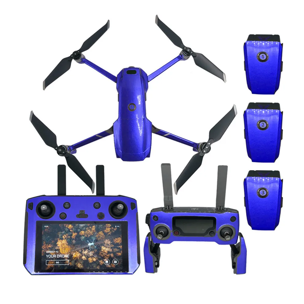 Fluorescent Sticker Body Skin Stickers for DJI Mavic 2 ProZoom Drone Body Waterproof 3M Sticker for DJI Smart Controller Skin (16)
