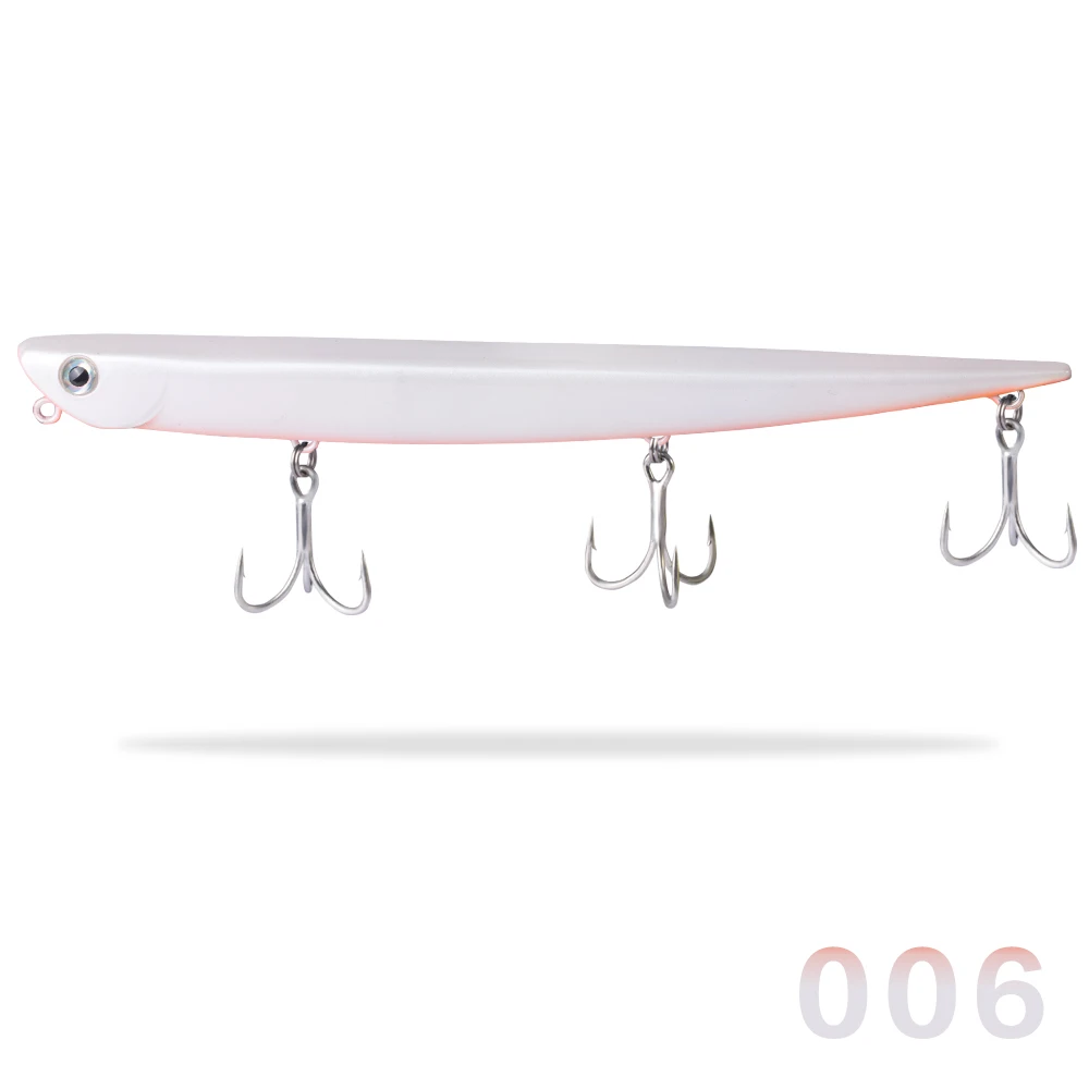 Hunthouse swimbait bay ruf manic рыболовная приманка, приманка-карандаш, Тонущая 99 мм, 18,5 г, 155 мм, 31,5 г, крючок для морского окуня - Цвет: 006