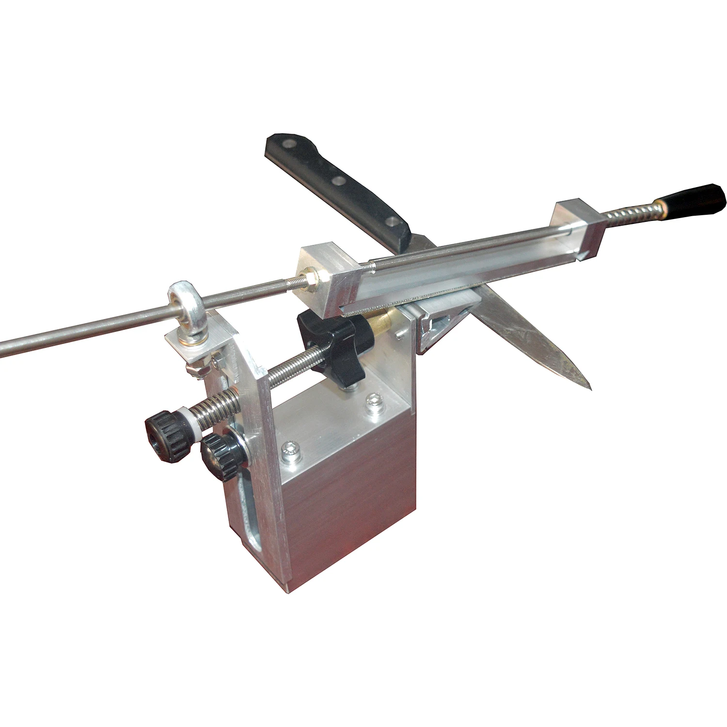 Koop Pro Aluminium Staal Professionele Messenslijper Tool Slijpen Machine Keuken Accessoires Slijpen Apparaat Bar Diamant