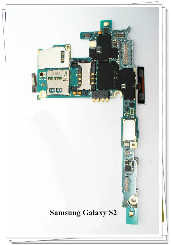 Разблокированная оригинальная материнская плата для samsung Galaxy s2 i9100 WCDMA чистая IMEI