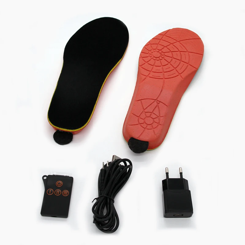 2nd Gen Electric Heated Insole with Remote Control 1800mAh Recharge