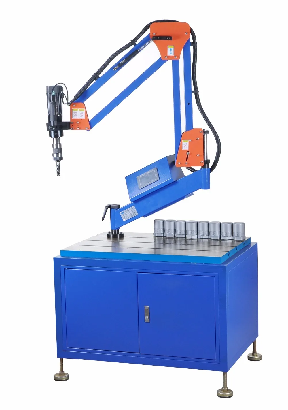 M6 M24 extended arm Vertical DIrection Electric tapping machinein