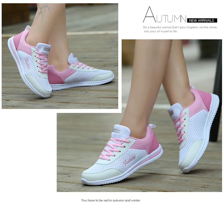Mulheres Sapatos Net Selvagem Plana Sapatilhas Sapatos