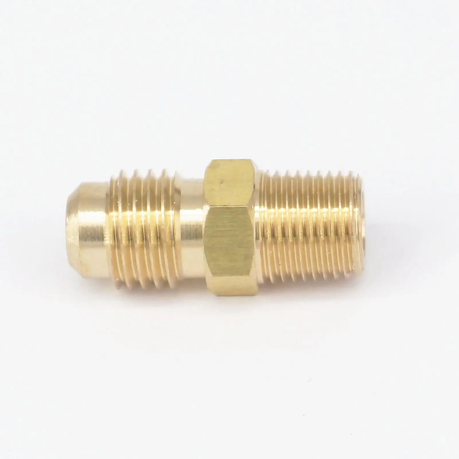 SAE нитки 7/16 &quot 20 UNF Подходит диаметр трубы 1/4&quot 1/8 &quotNPT папа латунь 45 градусов