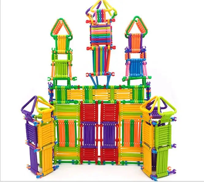 

315 piece Smart Bar Blocks The Magic Wand Quiz Stereo Wisdom Great Building Model Puzzle Educational Intelligence Toys For Kids