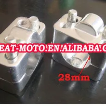 Мотоциклы DIRTBIKE бездорожье Ручка Крепление бар 1-1/" жир переходник для руля различный диаметр руль установка бар крепление