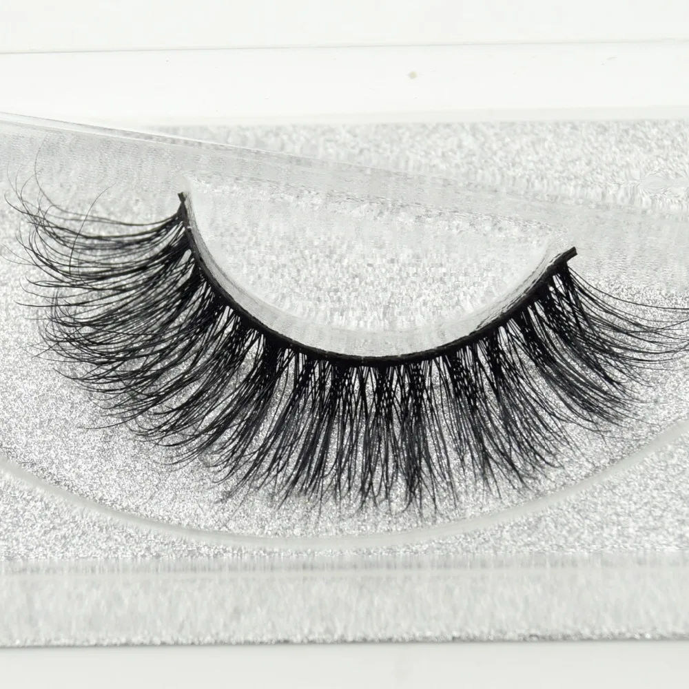 

Visofree eyelashes 3D mink eyelashes long lasting mink lashes natural dramatic volume eyelashes extension false eyelashes D06