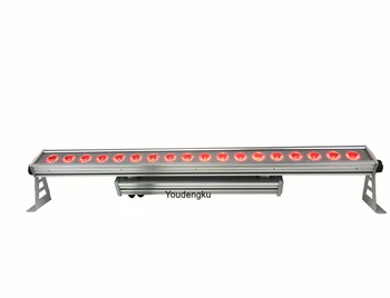 

12pieces led wash wall projector outdoor 18*10w 4in1 rgbw led outdoor waterproof rgbw led wall washer stage light