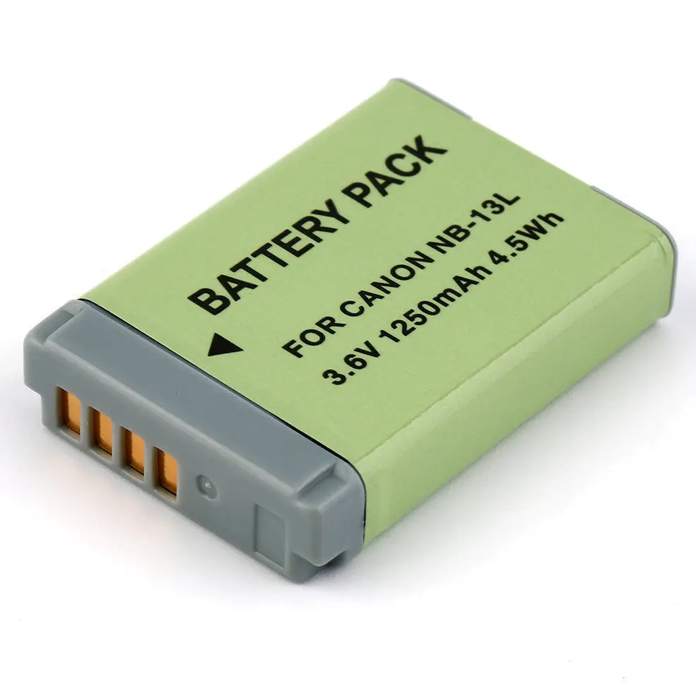

GTF Camera Camcorders Battery For CANON NB-13L Powershot G7X 3.6V 1250mah Camera Camcorders Replacement Accessories