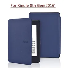 Умный защитный чехол для Capa Amazon Kindle 8-го поколения 2016 SY69JL, Ультратонкий чехол из искусственной кожи с автоматическим пробуждением и спящим р...