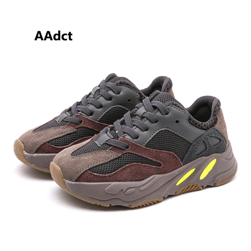 

AAdct 2019 spring new boys shoes fashion Brand little children shoes for girls Mesh student sports little kids shoes sneakers