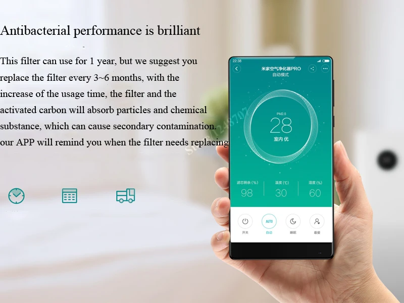 Xiao mi очиститель воздуха 2 Pro фильтр очиститель воздуха фильтр Интеллектуальный mi очиститель воздуха ядро удаление HCHO формальдегид