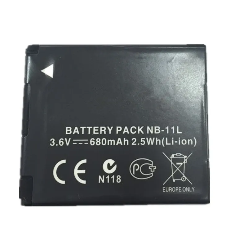 NB 11L NB11L Digital Camera Battery NB 11L lithium batteries pack NB11L For Canon A2600 A3500
