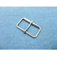 Stainless Steel Pin Buckle With Roller for Bag Horse Saddle Accessories Belt Buckle 36mm Belt Fastener 5 Pieces Per Pack