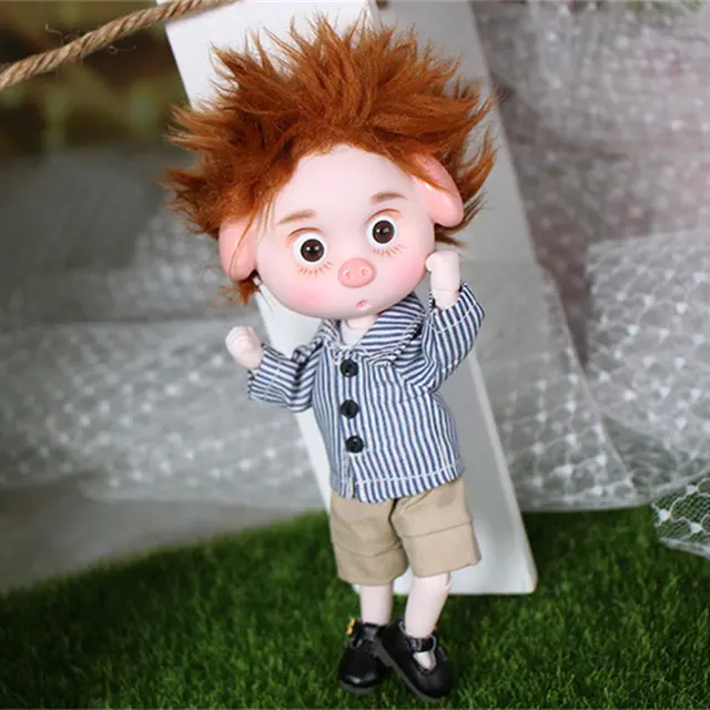 Dream Fairy 1/12 BJD DODO Pigies Doll 15cm mini doll 26 joint body Cute children gift toy Angel surprise ob11 3