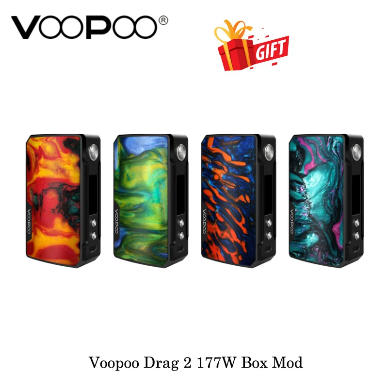 Voopoo Drag 2 177W TC Box Mod GENE.FIT Chip Powered By