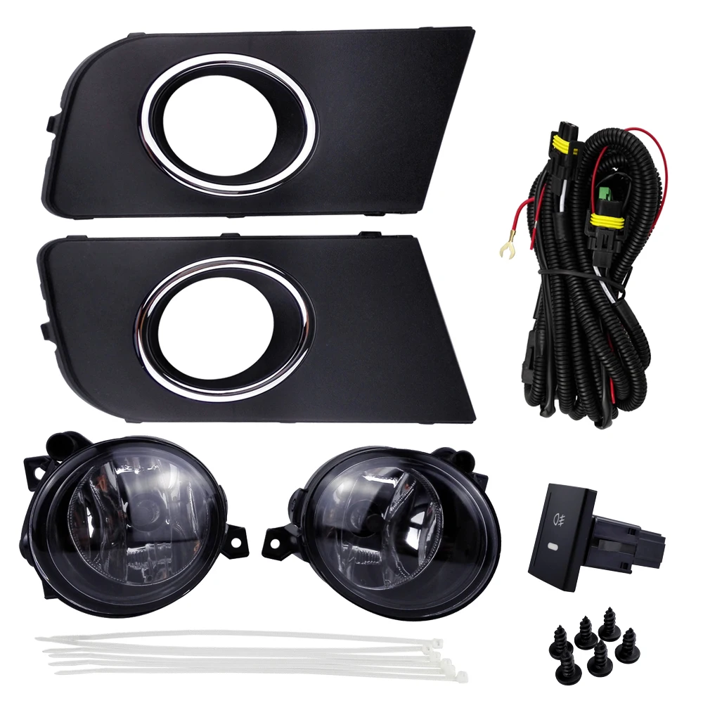 Car Fog Lamp Assembly for Volkswagen Amarok 2011 Yellow 55W Halogen