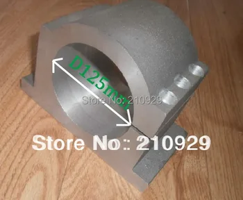 

D125mm spindle motor accessories fixture bracket chucking card neck seat
