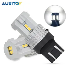 AUXITO T20 светодиодный CANBUS 7443 без ошибок 7440 W21/5 W светодиодный резервный задний фонарь дневные ходовые огни 6000K белые красные автомобильные огни 12 В