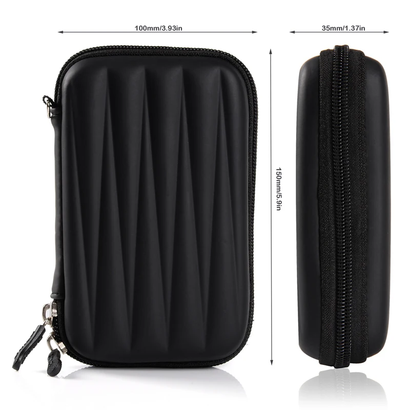 ORICO 2.5 Inch HDD SSD Protection Bag case box External Storage hard disk Boxes Power Bank USB Cable Portable Protection Bag