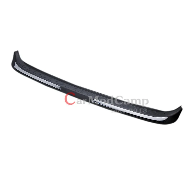 BLACK ABS Plastic Rear Bumper Protector Guard Sill Trim Cover For Nissan Qashqai J11 2015 2016 Car Accessories Styling! photo