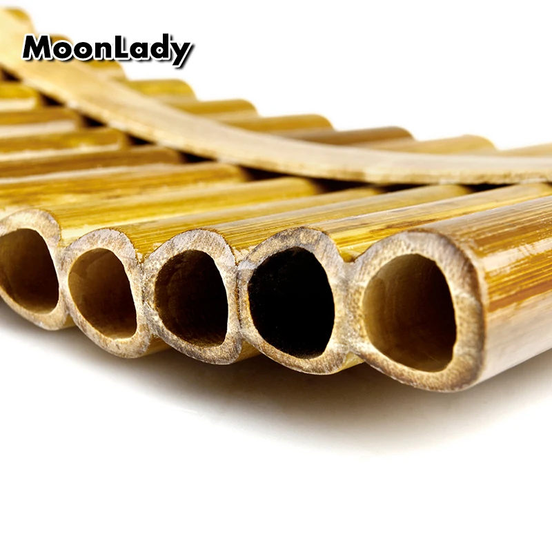 الطبيعية الخيزران الصينية الشعبية الموسيقية أداة عموم الناي أنابيب 15G مفتاح Woowind أداة Panpipes Flauta اليدوية Panflute