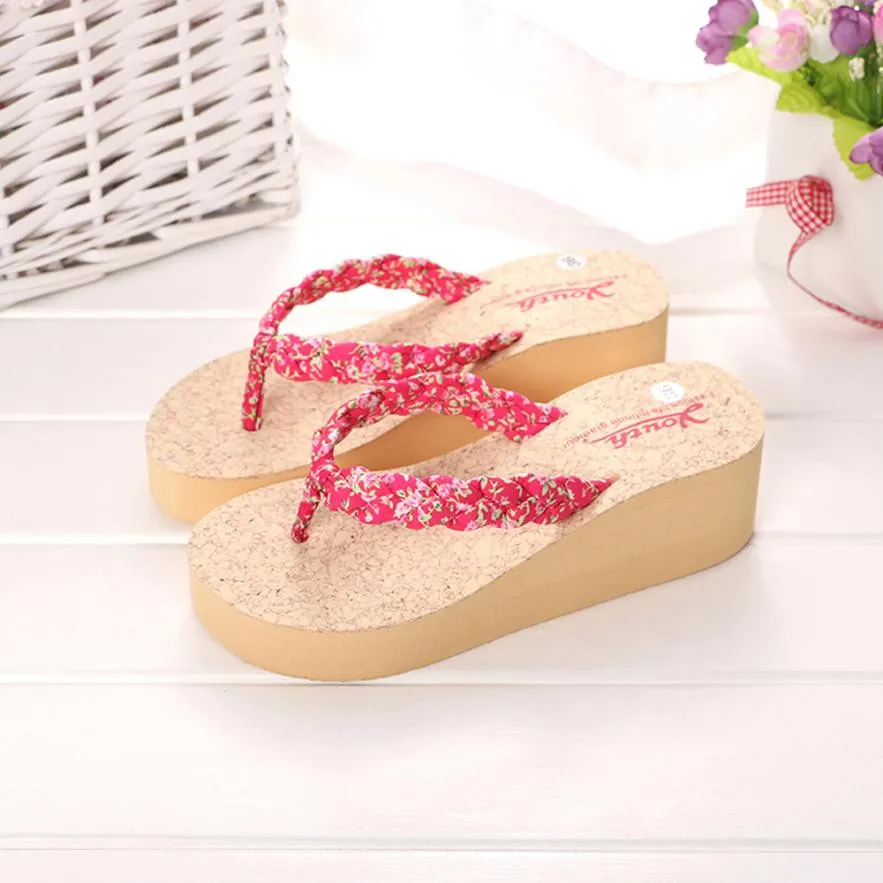 Hot Sale Ladies Slippers Comfort Shoes Women Flip flops Slippers Shoes Beach Sandals Female ...