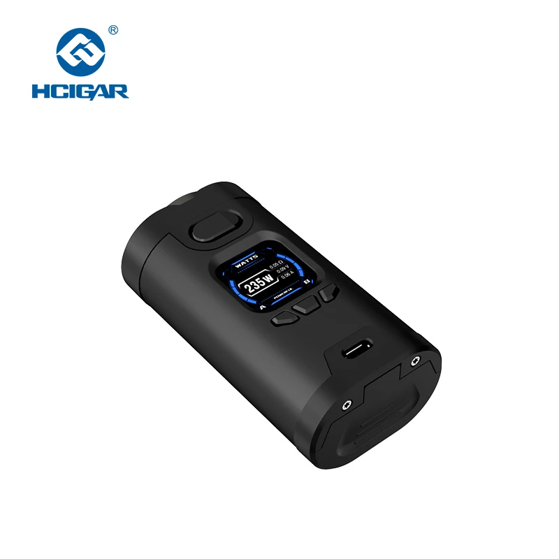 Hcigar Wildwolf 235W Vape Mods питание от Dual 18650 Towis XT235 чип TFT экран испаритель электронная