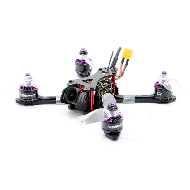 

SPCMAKER 140X Brushless FPV RacingDrone PNP Version RunCam Micro Eagle Omnibus F4 flight controller 20A Mini 4 in 1 BLheli_s ESC