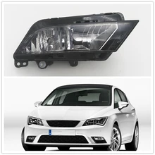 Автомобильный свет для Seat Leon 2013 авто-Стайлинг переднего бампера Галогенные Противотуманные фары лампа правая противотуманная фара