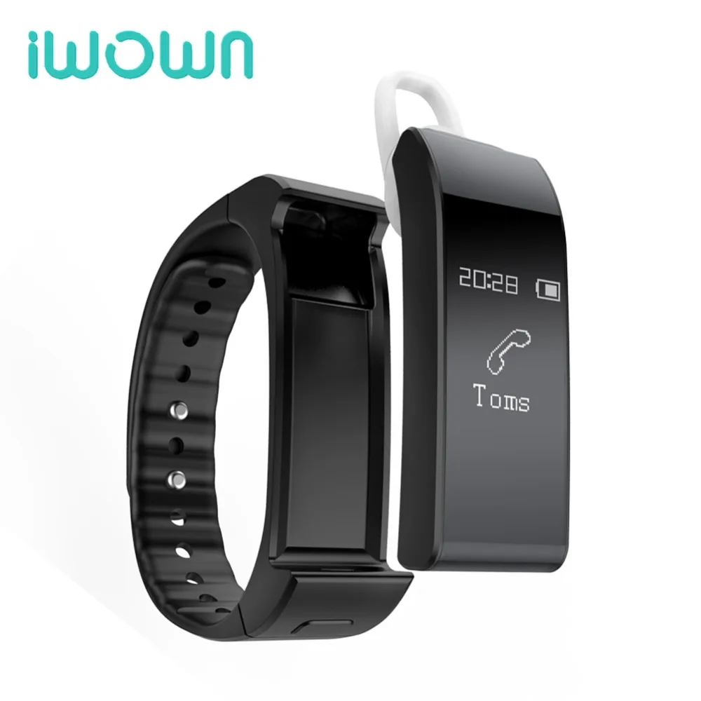 Новый Оригинальный iwown V6 смарт-Группы Браслетов браслет bluetooth Наушники Smartband Шагомер Sleep Monitor pk id107 mi группа 2 1 s