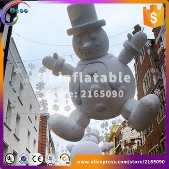 

3m inflatable new year christmas holiday snow man and santa model