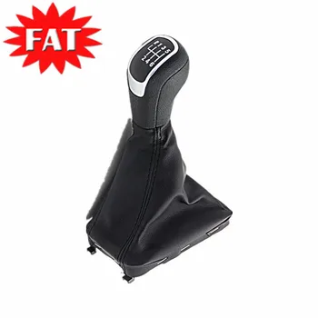 

Airsusfat 5 Speed 6 Speed Car Gear Shift Knobs with Giator Leather Boot For Skoda Octavia 2 Skoda Superb 2 3T0711113B 3TD711113
