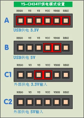 Ys-ch341t модуль I2C, IIC, USB, UART, TTL последовательный порт двойное напряжение