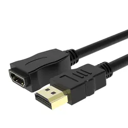 Высокая Скорость HDMI кабель-удлинитель мужчин и женщин 0.3 м 0.5 м 4 К 1080 P 1.4 В кабель для HD ТВ ЖК-дисплей ноутбука PS3 проектор компьютерный кабель