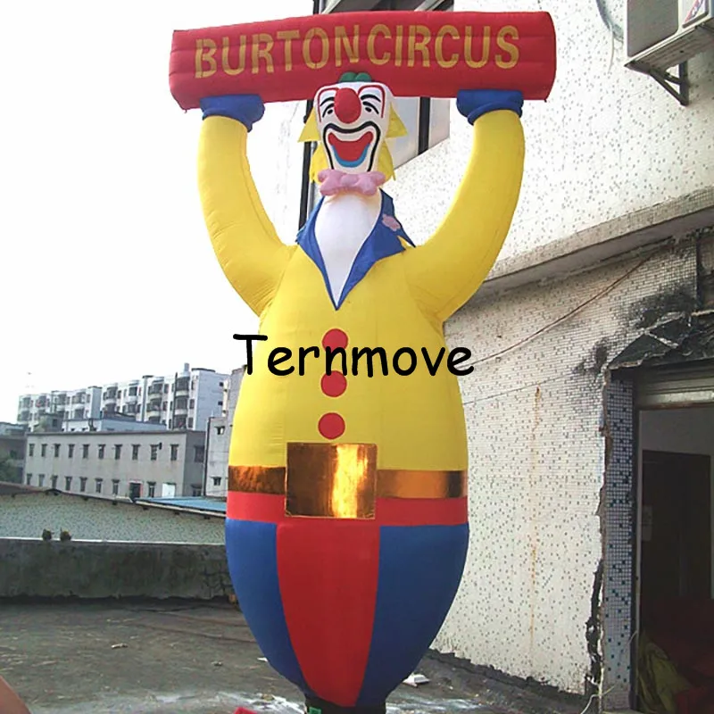 Pagliaccio Gonfiabile Air Dancer Per La Pubblicità Su Misura Di Nylon Pagliaccio Gonfiabile Ballerino Dell'Aria, Ballerino Gonfiabile Del Cielo